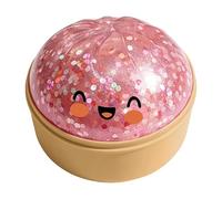 Sensory Squeeze Toy, Funny Glitter Cute Calming Ball, Steamed Bun Adults Squeeze Relief Toys - for Teens Adults Students Home Classroom Work Travel Relaxation