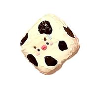 Sensory Squeeze Toy, Milk Cube, 2.76x1.18x0.98 Inches Slow Rising Stress Relieving Fidget with Fake Food Pinching Design, Fun Accessories for Kids Adults, Working Office Party, Best Gift for Family Us