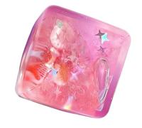 Sensory Squeeze Toy - Seashell Stress Relief Cube for Kids Adults and Students | Soft Rubber Maltose Filling for Creative Play Relaxation Boredom Relief Home Classroom Travel Gift Fun