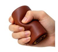 Sensory Squeeze Toy, Stress Relief Toy, Soft Bread Fidget Hand, for Kids Adults Teens Students Home Office Classroom Work Study Focus Calming Portable 2.08x1.18x4.52in
