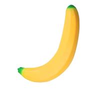 Sensory Toy - 17.7 Inch Jumbo Stretchy Banana | Realistic Non-Sticky TPR Squeeze Fidget For Adults Kids, 585g Large Stress Reliever For ADHD Focus, Holiday Birthday Gift Classroom Prizes Yellow