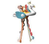 Sensory Toys - Juguete para niños con botones simples, centro de actividad de viaje, material ABS de pegamento suave y seguro, para asiento de coche