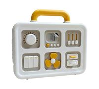 Sensory Travel Activity Board, Busy Toys for Fine Motor Skills, Educational Learning Toy, Interactive Fun for 1-Year-Old Kids, Early Childhood Development