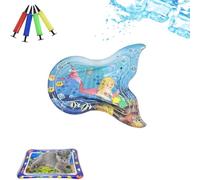 Sensory Water Play Mat for Cats, 2024 New Cat Water Play Mat, Thickened Water Sensor Play Mat, Sensory Water Mat for Pet, Keeping Cats Entertained, Pet Cooling Mat for Summer With air pump (#34)