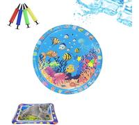 Sensory Water Play Mat for Cats, 2024 New Cat Water Play Mat, Thickened Water Sensor Play Mat, Sensory Water Mat for Pet, Keeping Cats Entertained, Pet Cooling Mat for Summer With air pump (#23)