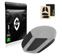 SensoryBoost Grip Tape para Logitech G303 Shroud Edition Gaming Mouse (+ Grip Pad) antideslizantes, absorbentes del sudor, ultrafinas (0,5 mm) y sin residuos - accesorios para ratones de juego