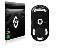 SensoryBoost Rush Glass Glides Set para Logitech G Pro Wireless - Ultra rápido y Suave, Pulido, Bordes Redondeados, Gran Durabilidad - Pies de Repuesto para ratón, Patines