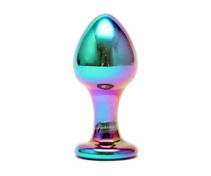 Sensual Glass Rimba Plug Anal Melany Multicolor - 200 gr