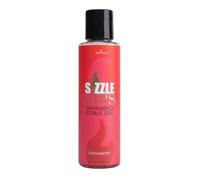 Sensuva - Sizzle Lips Verwarmende Eetbare Gel Aardbei 125 ml