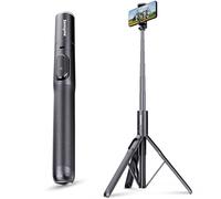 Sensyne Trípode para teléfono de 68 pulgadas y palo para selfie, trípode ligero todo en uno integrado con control remoto inalámbrico compatible con todos los teléfonos celulares para selfie/grabación