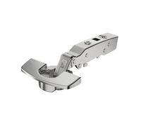 Sensys 9073614 - Bisagra de 110° con amortiguación integrada (Sensys 8645i), niquelada, ángulo de apertura 110°, imagen de perforación THS 52 x 5,5 mm, 48 x 6 mm, montaje rápido (10 x 6 mm)