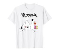 Sentado en familia Moomin Camiseta