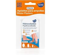 Senti2 Apósitos Hidrocoloides para ampollas - PACK 6 uds, cuidado de pies, alivio del dolor, cura rápidamente - Paquete de 3