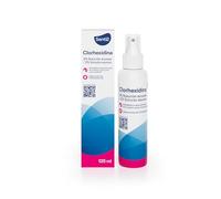 Senti2 Clorhexidina Solución Antiséptica para Piel, 2% Digluconato de Clorhexidina, Solución Acuosa, 125ml