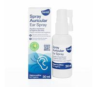 Senti2 Spray Auricular para Higiene del Oído,Disuelve y Elimina el Cerumen, Elimina la Retención de Agua - 30ml
