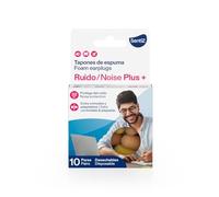 Senti2 Tapones oidos ruido dormir espuma 20 uds (10 pares)