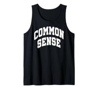 Sentido común Pensamiento Racional Opinión lógica Político Camiseta sin Mangas