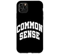 Sentido común Pensamiento Racional Opinión lógica Político Carcasa para iPhone 11 Pro MAX