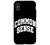 Sentido común Pensamiento Racional Opinión lógica Político Carcasa para iPhone X/XS