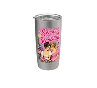 Sentido y sensibilidad Dashwood Sisters Literatura clásica Vaso térmico de acero inoxidable de doble pared
