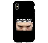 Sentirse como el Soldado Pyle Hoy | Película Militar Carcasa para iPhone X/XS