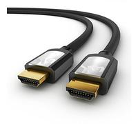 Sentivus HD300-100, Cable HDMI 4K Certificado Premium (Ultra HD a 60 Hz sin tartamudeo, SUHD, HDR, ARC) con Ethernet de alta velocidad, chaqueta de algodón, 1x 1.00m, negro