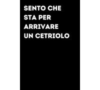 SENTO CHE STA PER ARRIVARE UN CETRIOLO - Taccuino divertente per appunti e idee | Quaderno simpatico da ufficio: Taccuino divertente per appunti, idee ... amici e amiche | Umorismo da ufficio