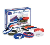 Sentosfera - Pulseras Marinas Paracord - Estuche creativo para niños a partir de 8 años - Crea 6 elegantes pulseras marinas con paracord y cierres de metal - 80000