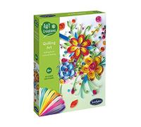 Sentosphere 3920530 Juego de manualidades de flores Quilling Kit creativo para niños y adultos, DIY flores