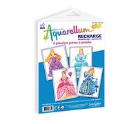 Sentosphère 665E Aquarellum Junior - Recarga de Acuarelas Princesas