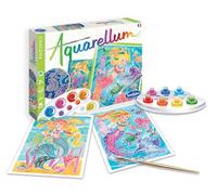 Sentosphère – Juego Phospho Aquarellum Fluorescentes de Sirenas – Color Unisex, 11 piezas (6416)