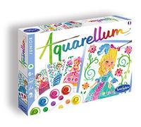 SentoSphère - AQUARELLUM JUNIOR - PRINCESAS - Kit de pintura - Acuarela mágica - A partir de 7 años - Fabricado en Francia, el embalaje puede variar