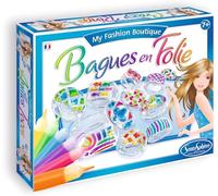 Sentosphère 3980811 - Set para Decorar Anillos Transparentes (Incluye Pintura para Cristal)