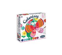 Sentosphère- Butterfly Colorizzy - Kit de Pintura por números para niños, diseño de Mariposas, Multicolor, Small (3904504)