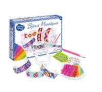 Sentosphère - Joyería Mosaica - Estuche creativo para niños a partir de 8 años - Crea 6 pulseras de plexiglás con mini mosaicos y barniz de acabado - 80005
