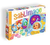 Sentosphère- Kit de Manualidades para niños, diseño de Galaxia de Arena, Multicolor, Medium (3908815)