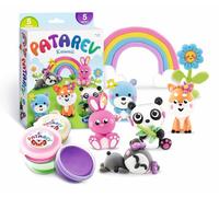 Sentosphère - Patarev - Blister de 5 macetas - Kawaii - Pasta de modelar - para creaciones artísticas - Decoración - para niños a partir de 6 años - Montado en Francia - 8708