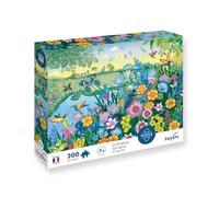 Sentosphère - Puzzle 200 pièces - Le Printemps - Puzzle Enfants dès 7 ANS - Impression en 7 Couleurs - Toucher Soyeux - Qualité Premium - Boite compacte écologique - Made in France