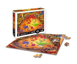 Sentosphère - Puzzle 200 pièces - Le trésor Des Dragons - Puzzle Enfants dès 7 ANS - Impression en 7 Couleurs - Toucher Soyeux - Qualité Premium - Boite compacte écologique - Made in France