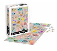 Sentosphère Puzzle 500 P Peces Exóticos, Multicolor (Création Véronique Debroise 7314)