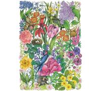 Sentosphère- Puzzle 500 Piezas - Flores de Primavera, Multicolor (Création Véronique Debroise 7315)