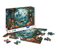 Sentosphère - Rompecabezas de 54 Piezas - Las Pequeñas Brujas - Puzzle para Niños Desde 5 años - Impresión en 7 Colores - Tacto Sedoso - Caja compacta ecológica - Fabricado en Francia
