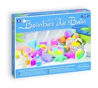 Sentosphere SEN3373910002257 - Kit de Bombas de Baño para Crear, Pastillas Efervescentes con Diferentes Formas, Actividad Manual a Partir de 8 Años