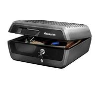 Sentry Safe - Caja de seguridad para documentos, ignífuga, impermeable, con cerradura de llave, 16.5 pulgadas de ancho x 14.8 pulgadas de profundidad x 7.6 pulgadas de alto, color negro