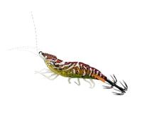 Señuelo artificial para calamares | Equipo de que a la oscuridad - Anzuelo artificial con forma de camarón para calamares - Para exteriores, agua salada, río lago, estanque, vacaciones, familia, noche