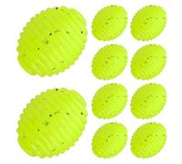 Señuelo blando para pesca de bajo - 10 piezas con forma de bola deportiva, equipo de pesca, para orilla, estanque, río, mar, lago exterior