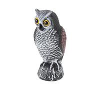 Señuelo de Búho, Búho para Disuadir Pájaros, Jardín, Búhos de Plástico para Mantener Alejados a los Pájaros, Protector Solar Impermeable, Búho para Asustar a los Pájaros, Búho