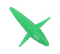 Señuelo de caza grande de 5 pulgadas, atún para cadenas de margaritas en alta mar, diseño de agujero perforado para un fácil aparejo en barras esparcidoras (es verde)