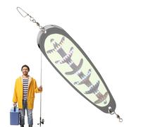 Señuelo de Cuchara | Señuelos Duros y Luminosos Cucharas de - Cebo de de Cuchara sólido y a Prueba de Golpes, señuelos de Cebo de con de Sangre para ríos, mar y Lago