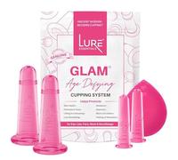 Señuelo de Glam ventosa de facial cara Set - Lift, firme, escultura, regordeta con gratuito cepillo - Antienvejecimiento - Instant líneas y arrugas relleno